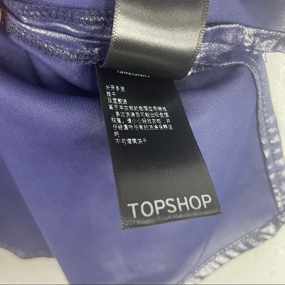 Topshop top spaghetti strap size 4 - Picture 4 of 12
